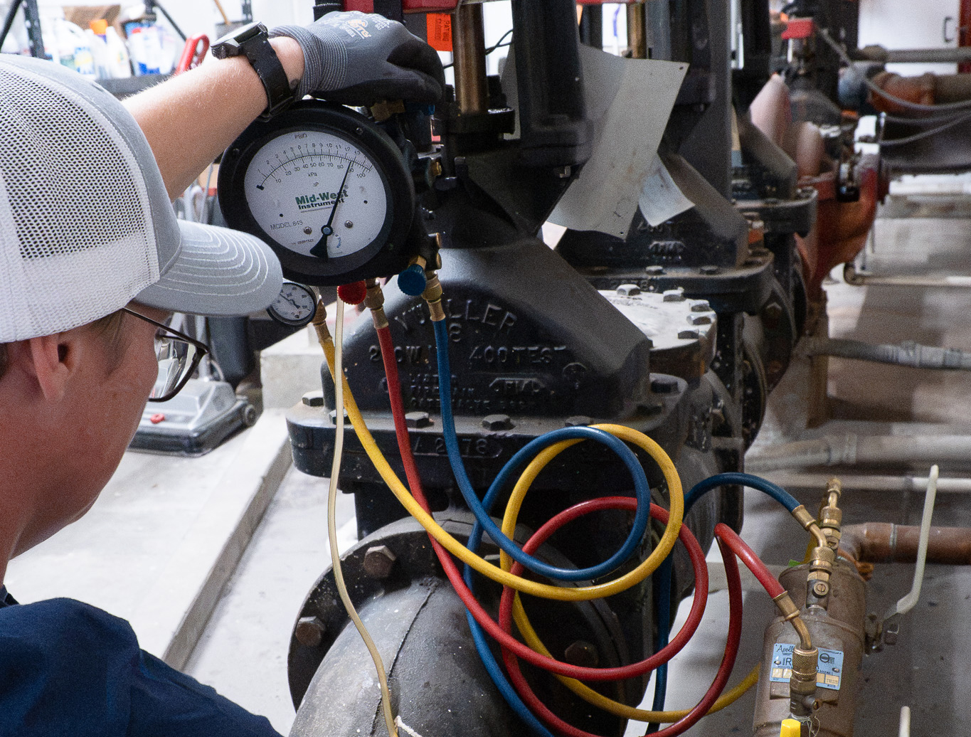 Horwitz Service Team Conducting RPZ Testing